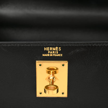 Hermes Box Kelly Sellier 32 Black 6 of 17