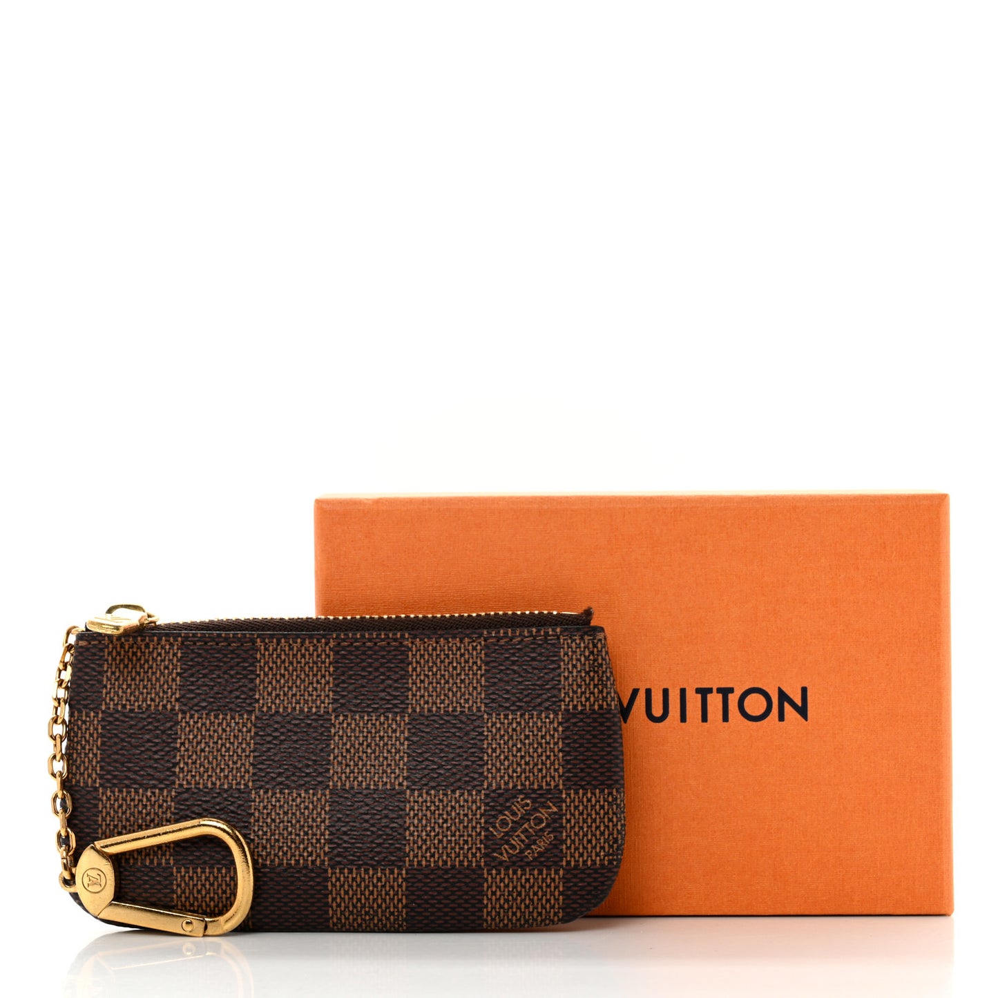 Damier Ebene Key Pouch