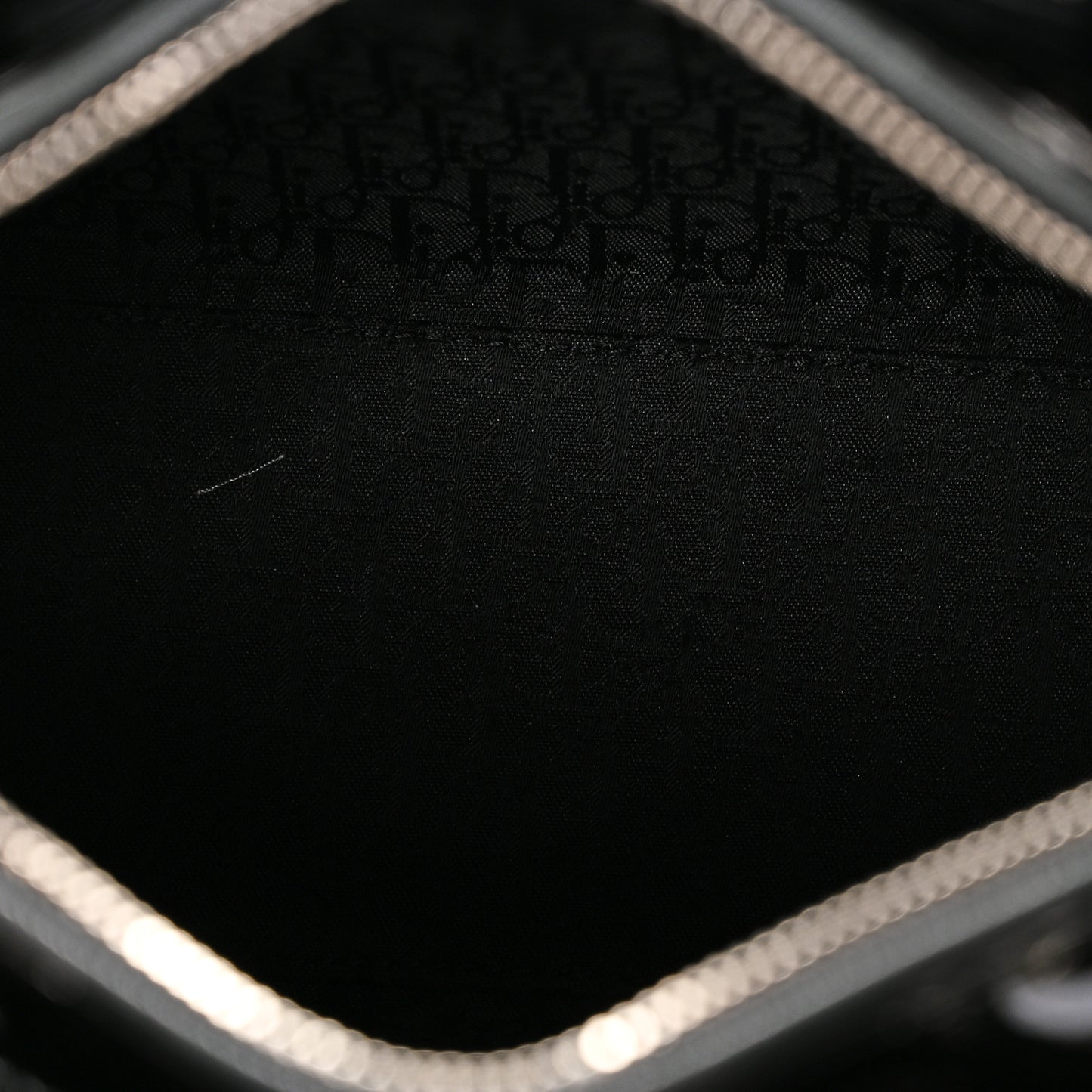 Patent Cannage Medium Lady Dior Black