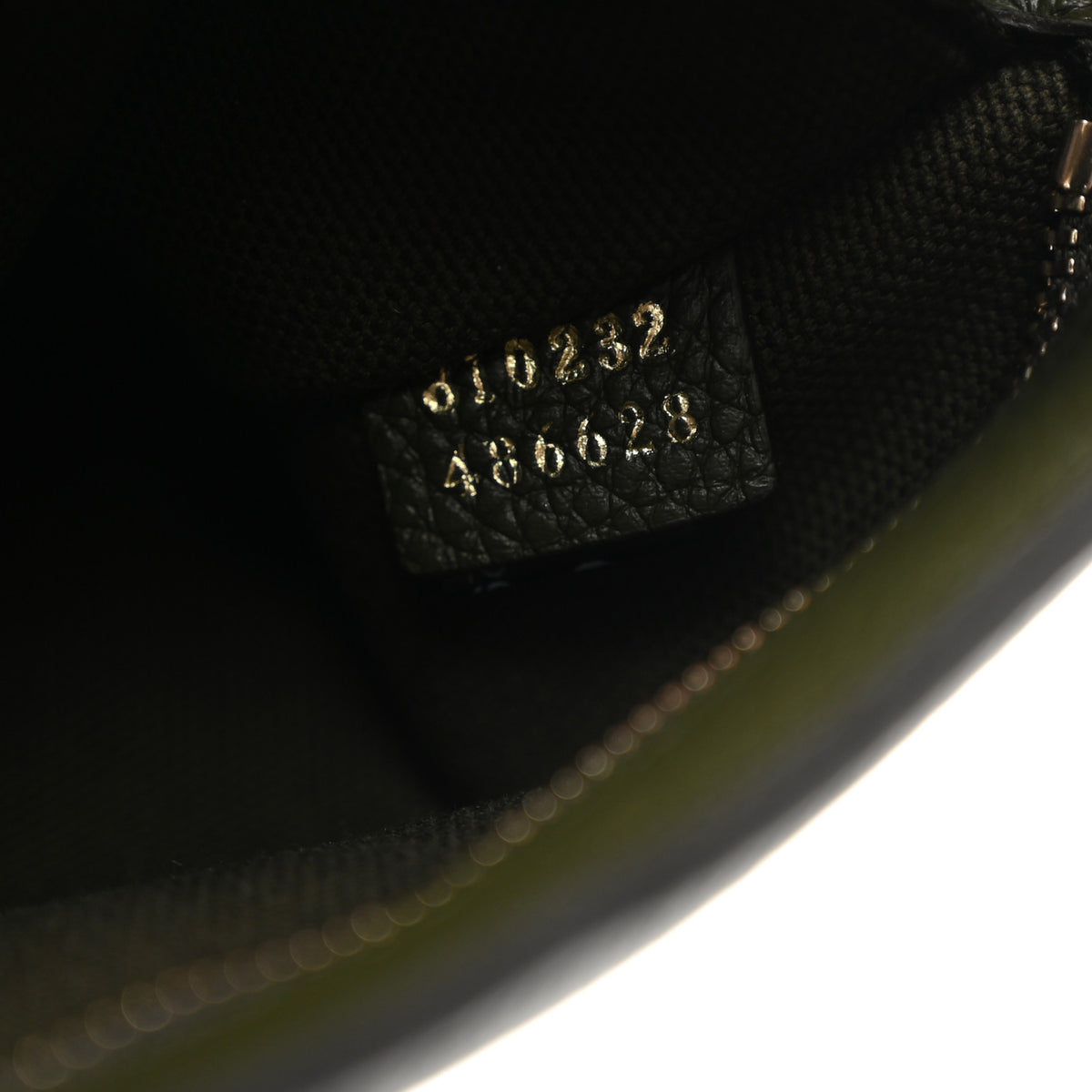 Gucci Grand Prix Calfskin Web Medium Jackie 1961 Hobo Dark Green 7 of 10