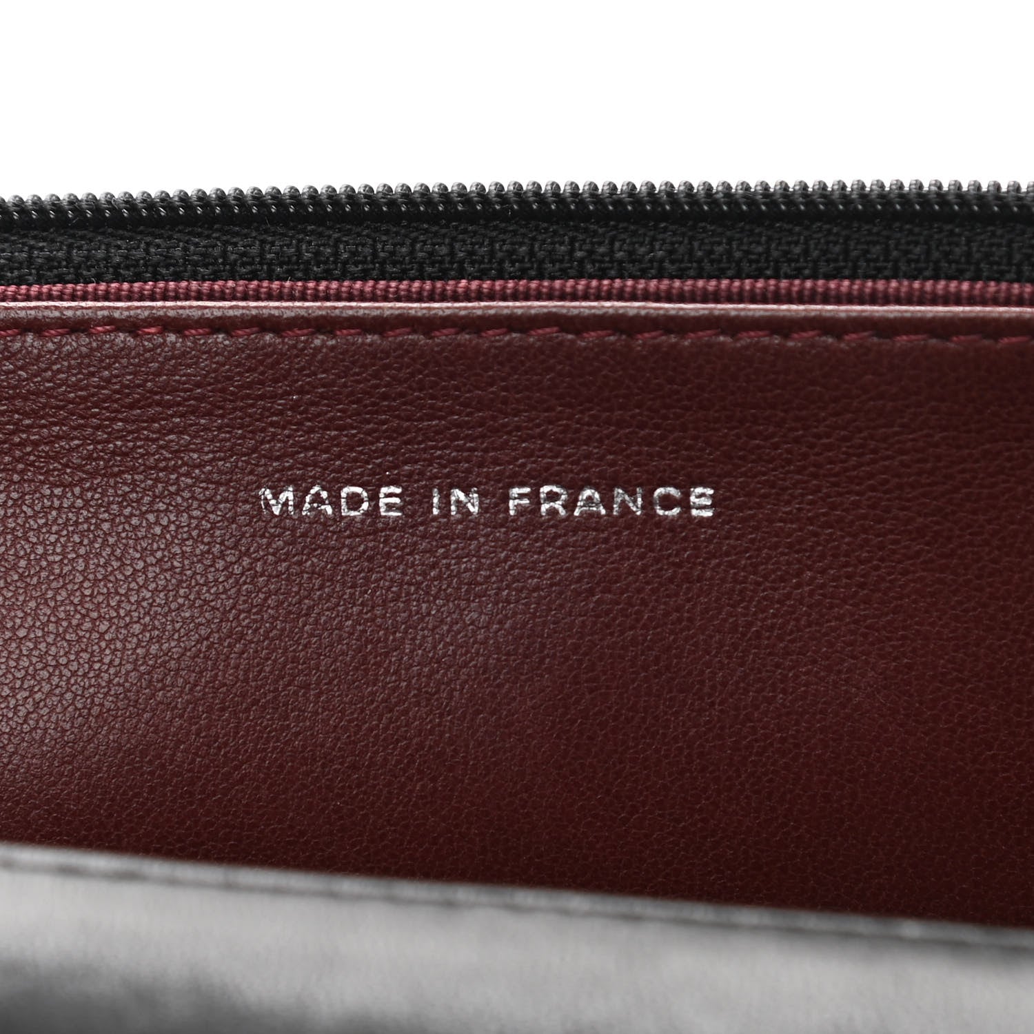 Chanel Lambskin Quilted Wallet On Chain WOC Black 7 of 10