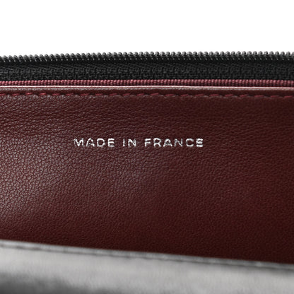 Chanel Lambskin Quilted Wallet On Chain WOC Black 7 of 10