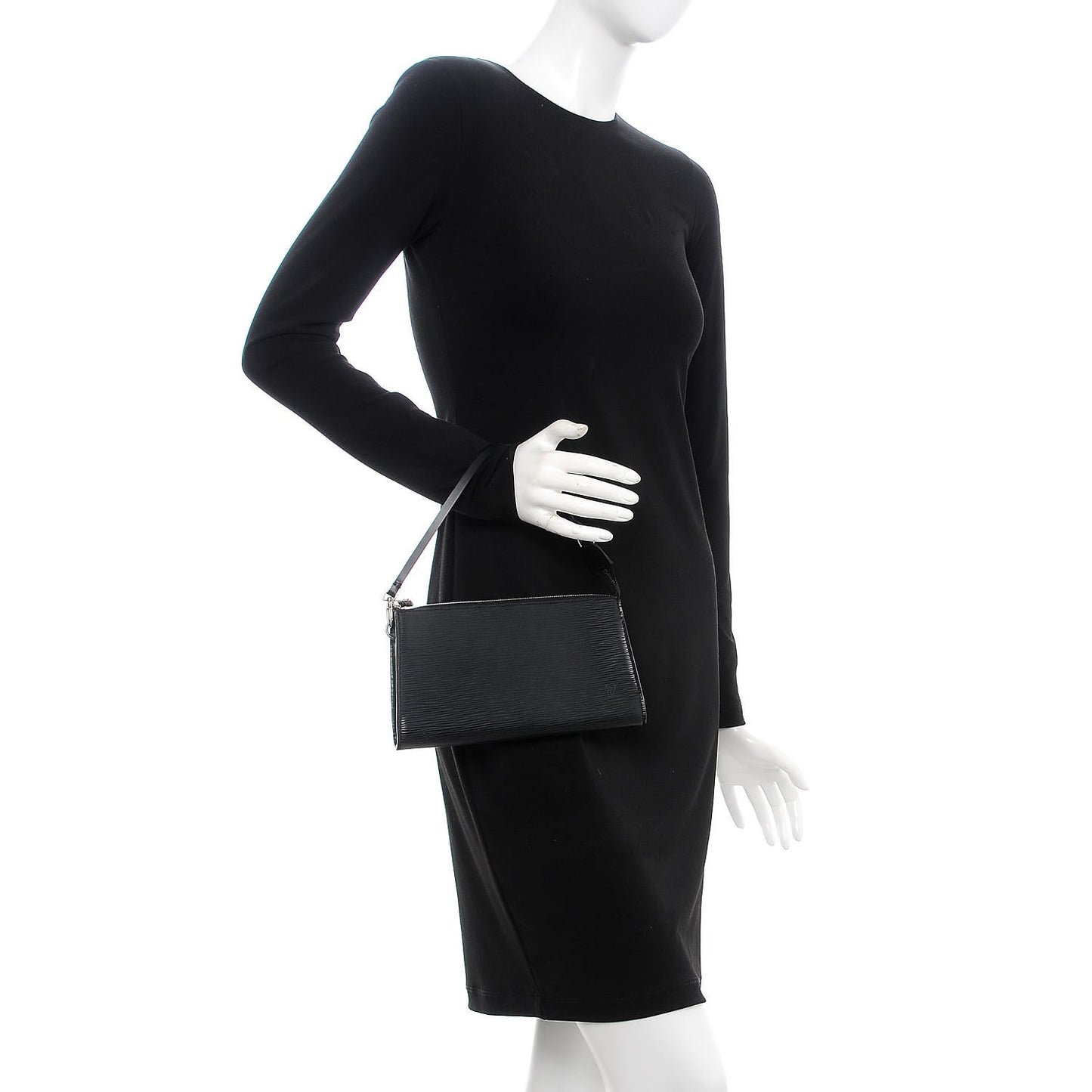 Epi Pochette Accessories 24 Black