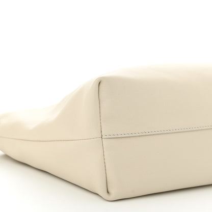 Loewe Mellow Nappa Medium Donut Chain Flamenco Knot Clutch Sea Salt 9 of 10