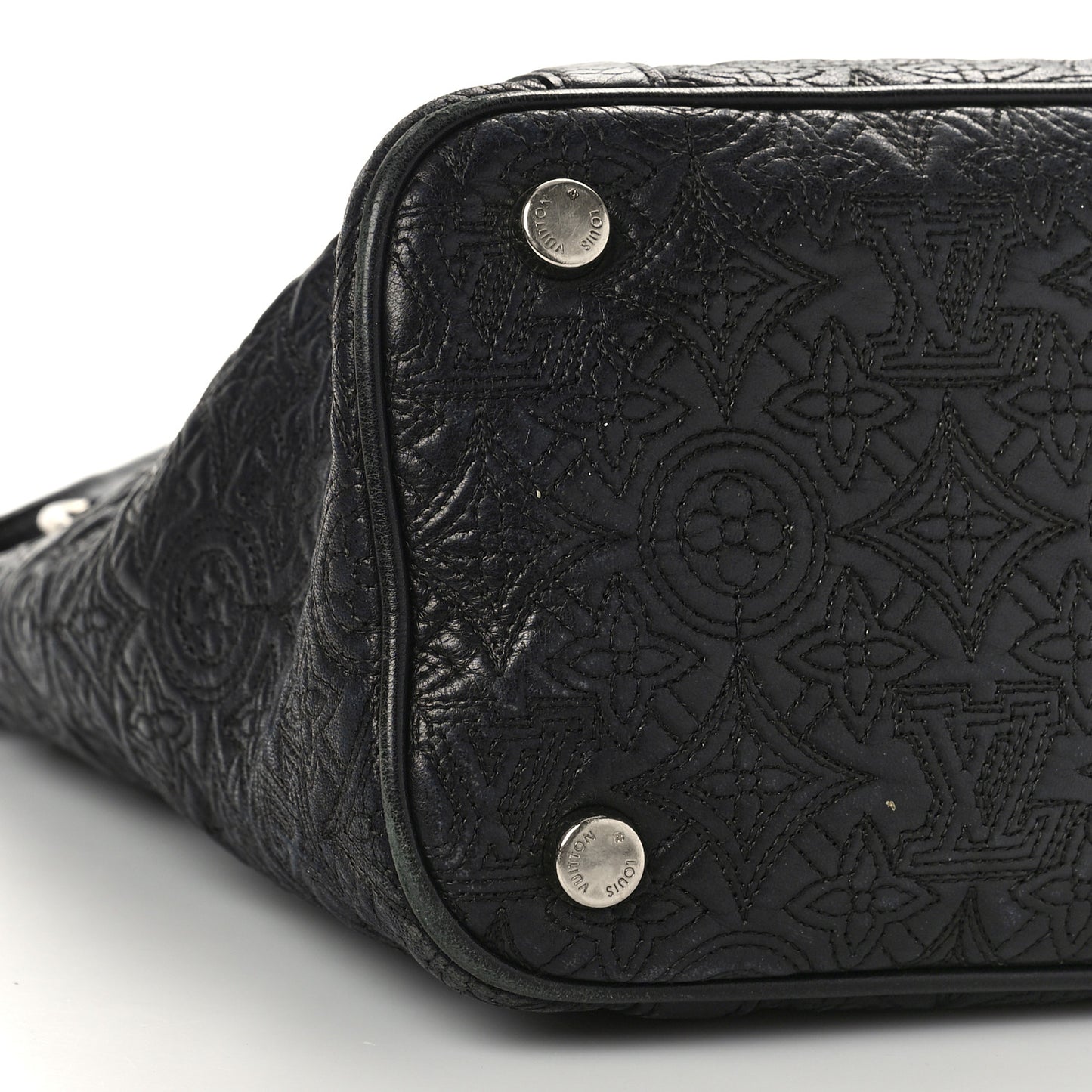Monogram Lambskin Antheia Ixia PM Black