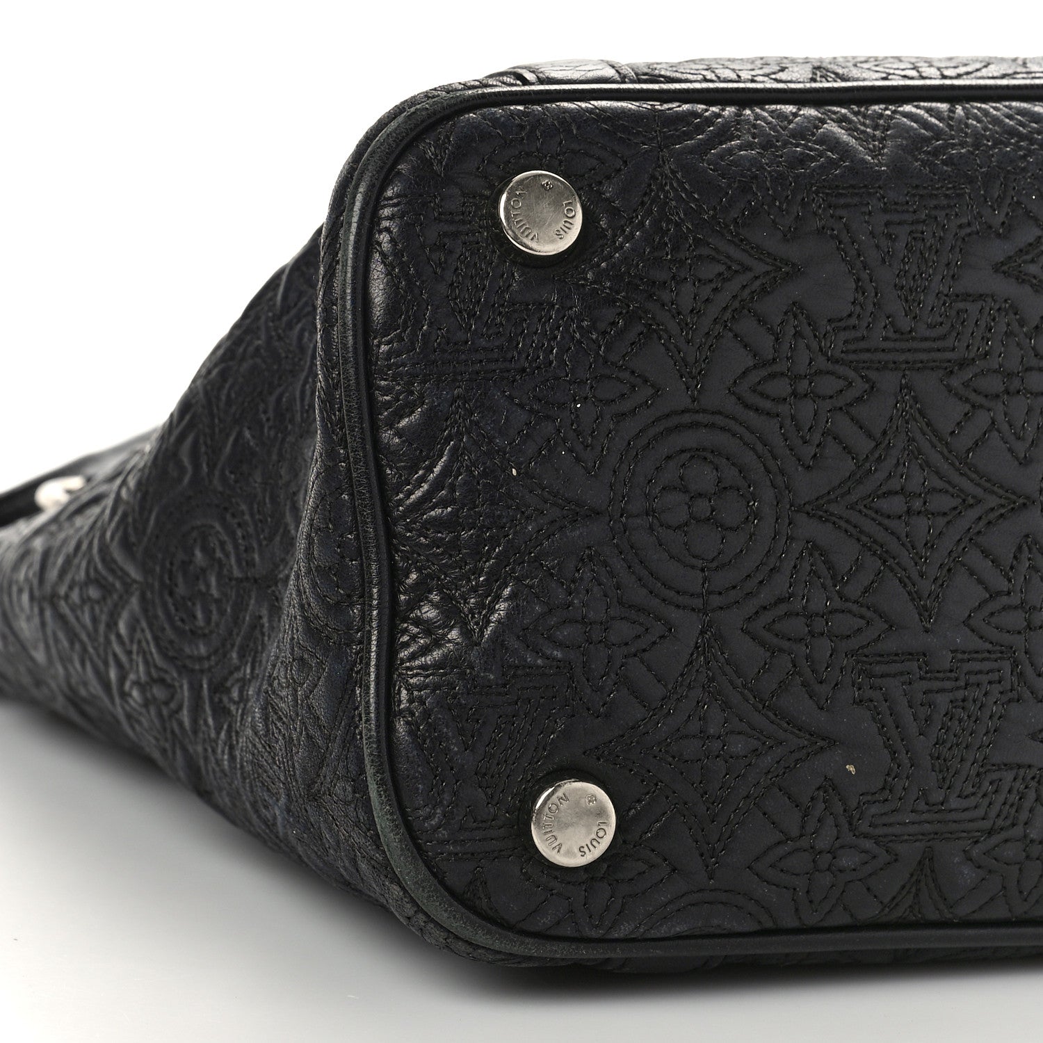 Louis Vuitton Monogram Lambskin Antheia Ixia PM Black 7 of 11