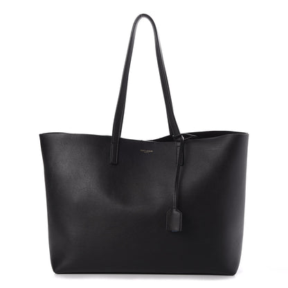 Saint Laurent Calfskin Large Shopping Tote Black 1 of 16
