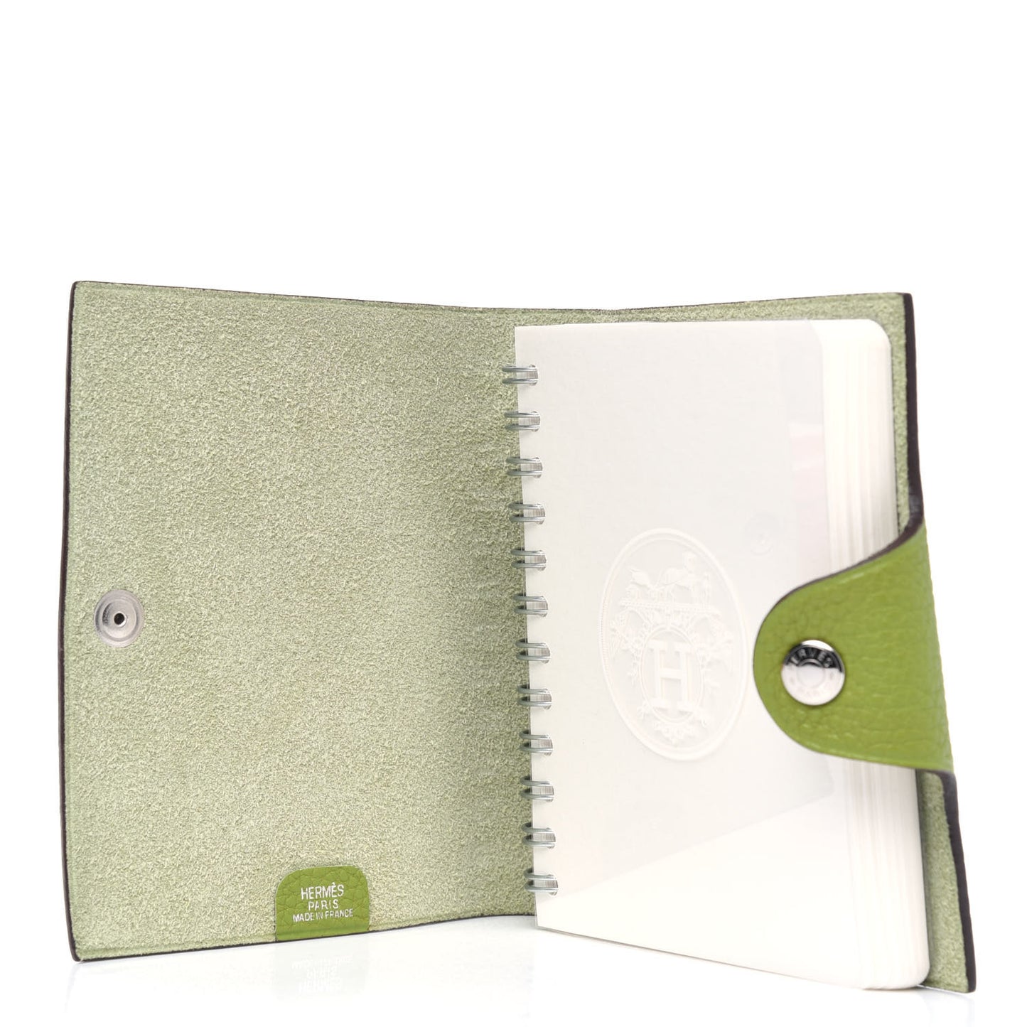 Togo Ulysse Mini Notebook Cover Vert Anis