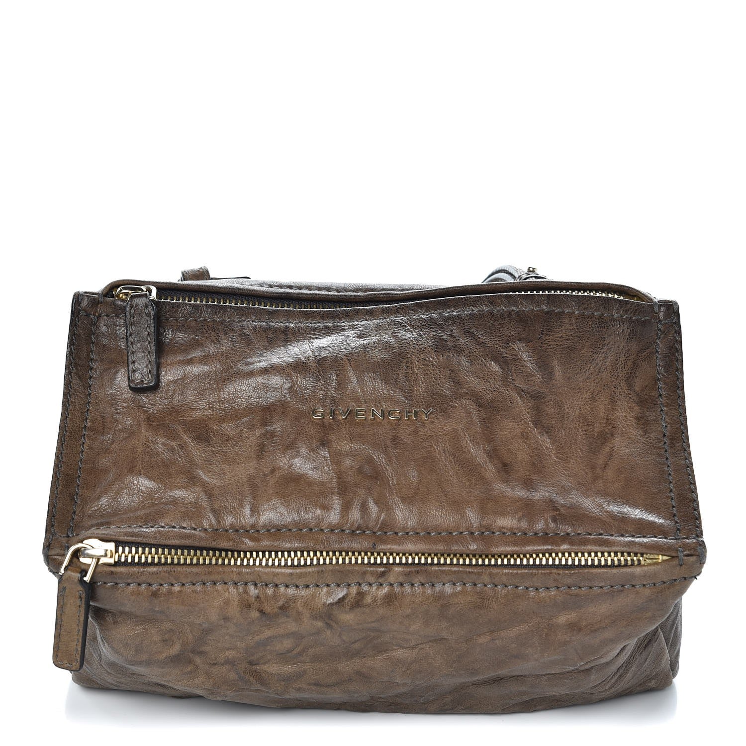 Givenchy Tumbled Sheepskin Mini Pandora Charcoal 1 of 7