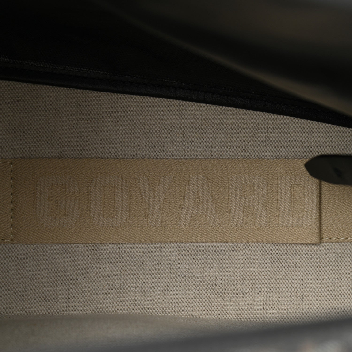 Goyard Goyardine Bellechasse PM Black 6 of 10