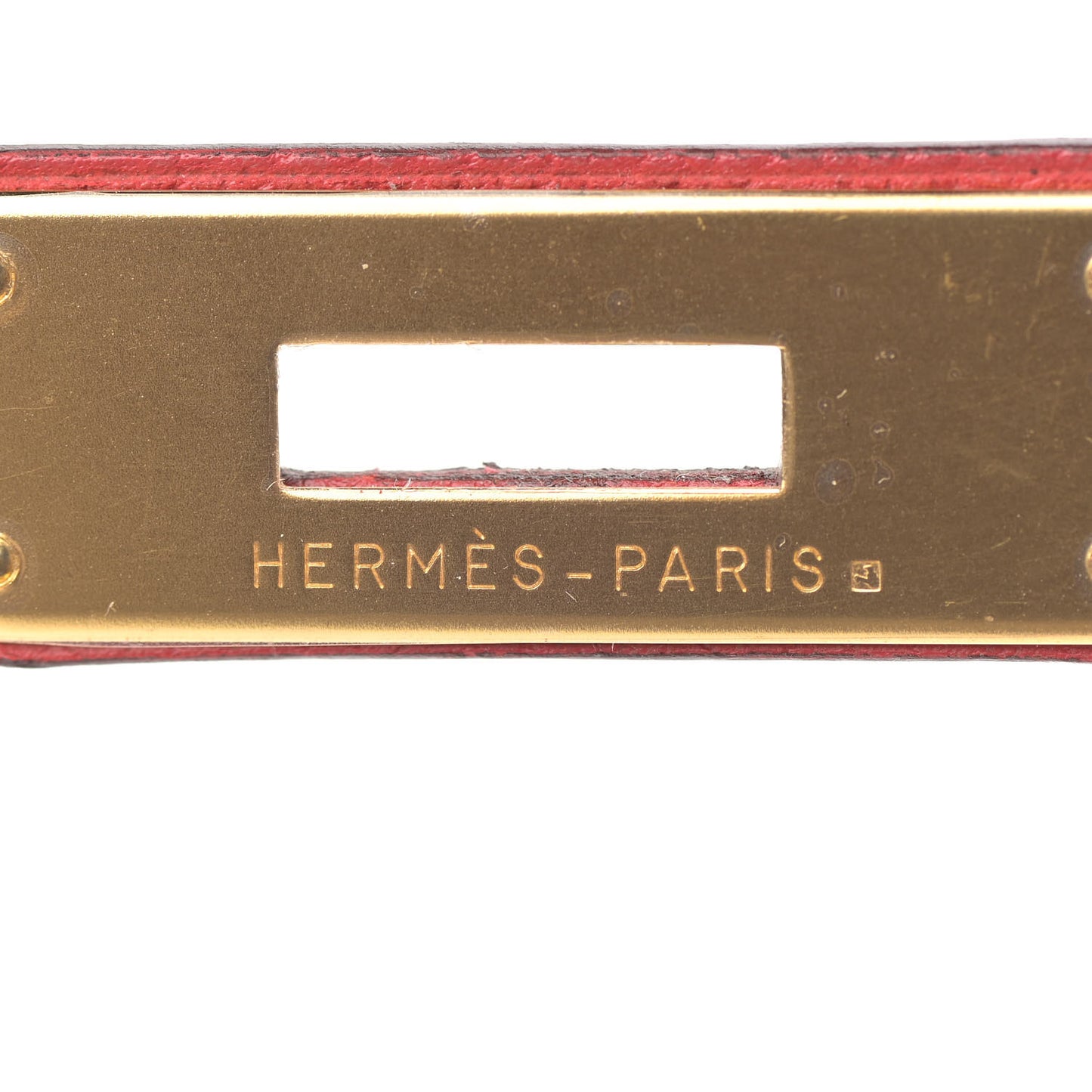 Epsom Birkin 35 Rouge Casaque