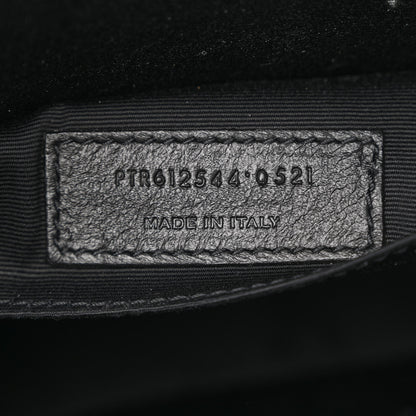 Saint Laurent Calfskin Matelasse Monogram Lou Camera Bag Dark Smog 7 of 11