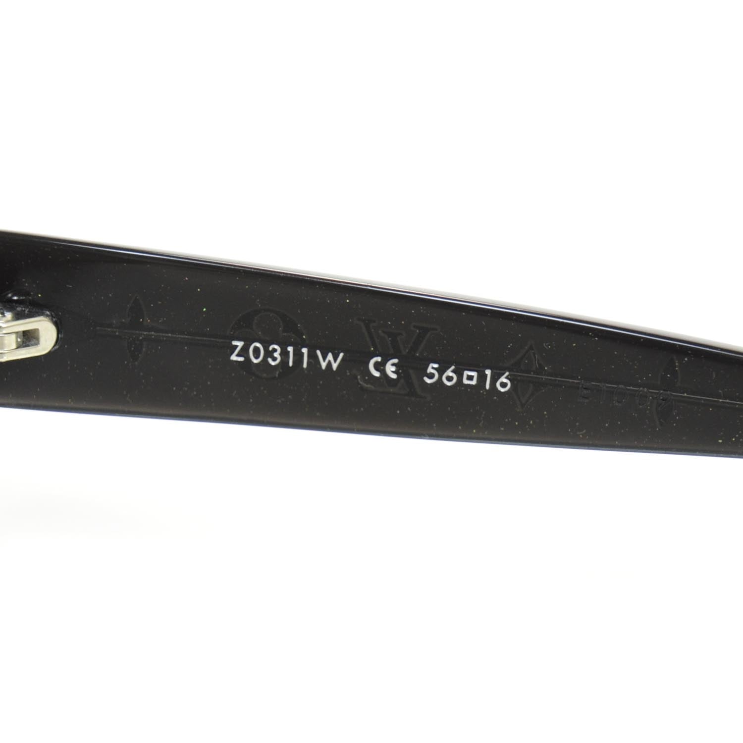 Louis Vuitton Obsession PM Sunglasses Black Glitter 7 of 7