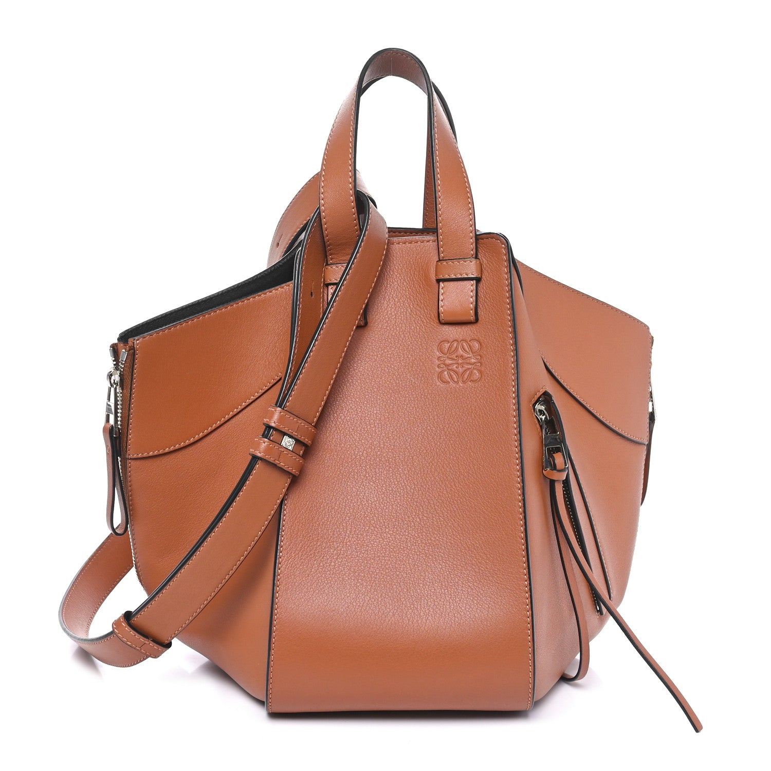Loewe Calfskin Small Hammock Shoulder Bag Tan 1 of 9