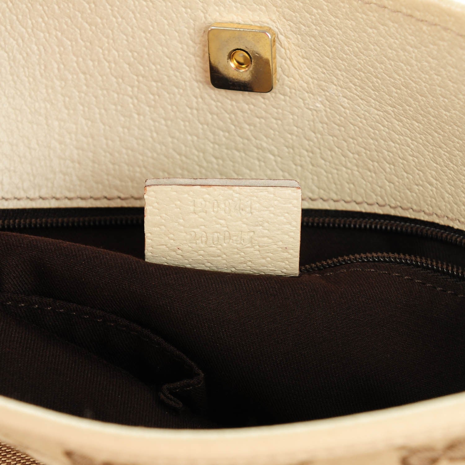 Gucci Monogram Eclipse Messenger Bag Off White 7 of 9