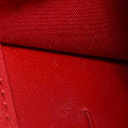 Louis Vuitton Patent Louise Clutch Pomme D'Amour 9 of 10