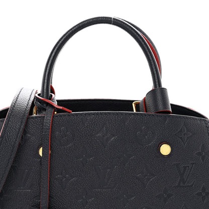 Louis Vuitton Empreinte Montaigne BB Marine Rouge 5 of 9