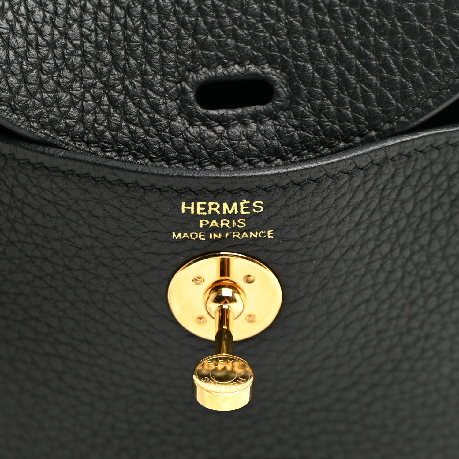 Hermes Taurillon Clemence Mini Lindy 20 Black 6 of 10