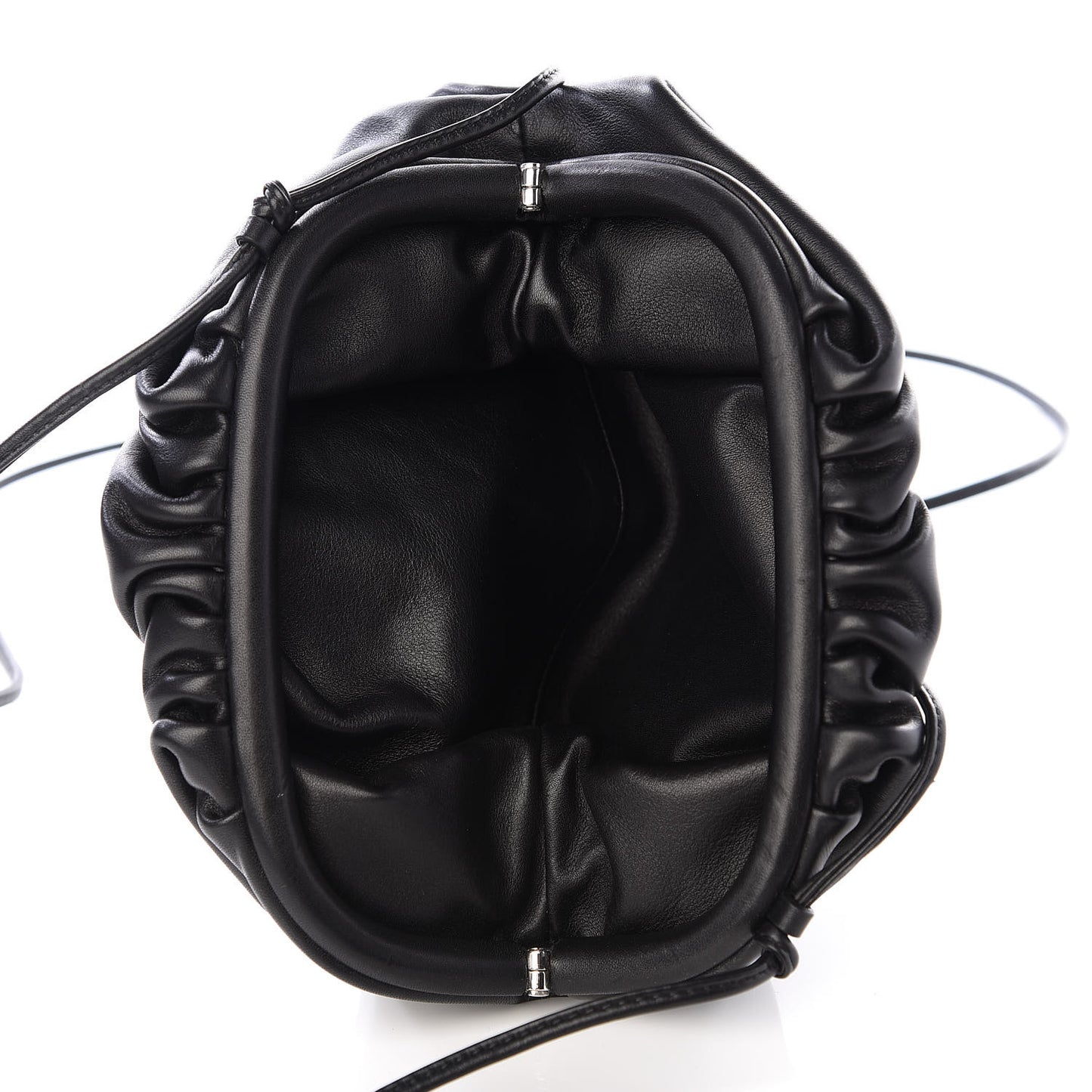 Butter Calfskin The Mini Pouch Black