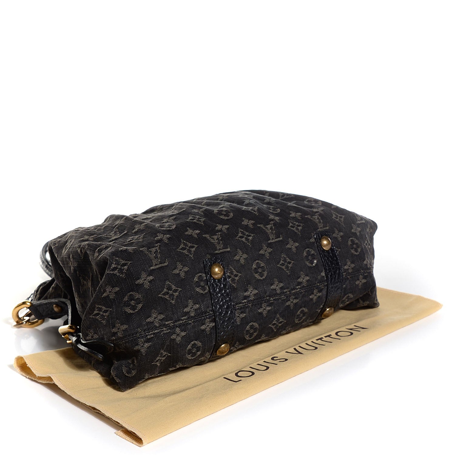 Louis Vuitton Denim Neo Cabby MM Black 4 of 7