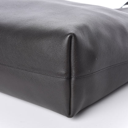 Saint Laurent Calfskin Large Shopping Tote Dark Grey 11 of 21
