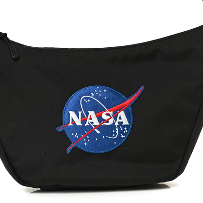 Balenciaga Recycled Nylon NASA X Space Sling Bag Black 8 of 11