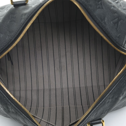 Louis Vuitton Empreinte Speedy Bandouliere 30 Black 5 of 6