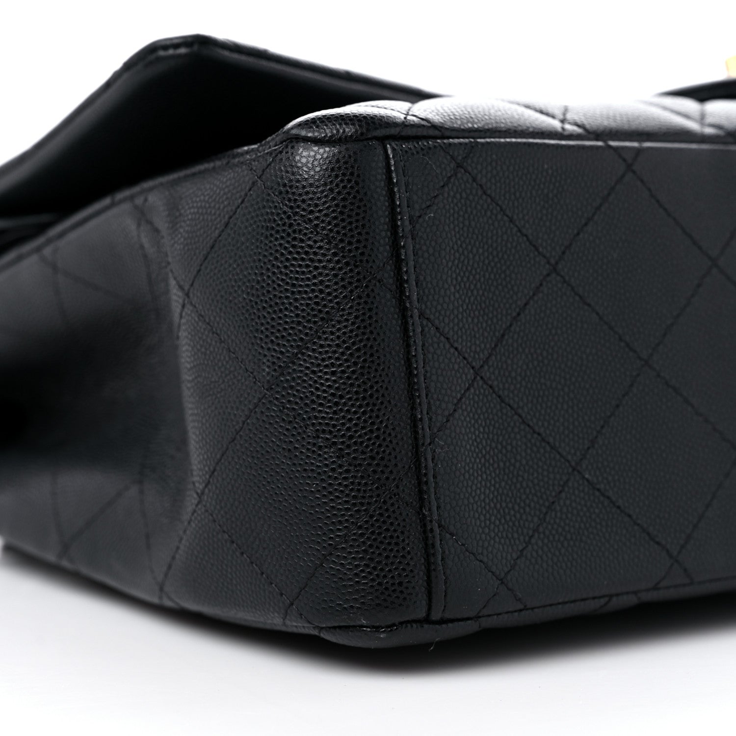 Chanel Caviar Quilted Maxi Double Flap Black 8 of 13