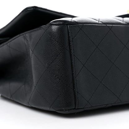 Chanel Caviar Quilted Maxi Double Flap Black 8 of 13