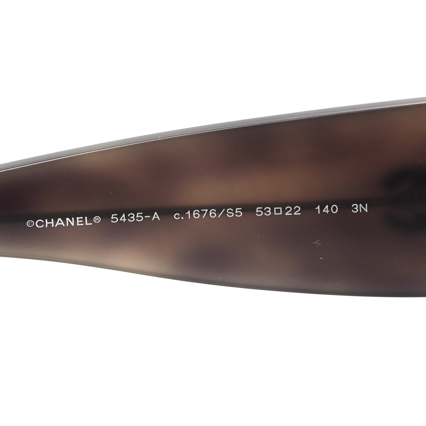 Acetate Rectangle Sunglasses 5435-A Tortoise