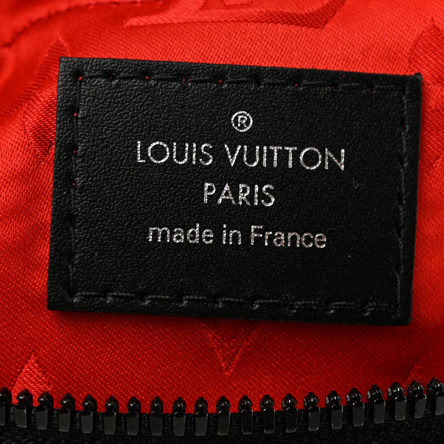 Patent Calfskin Monogram Cannes Black