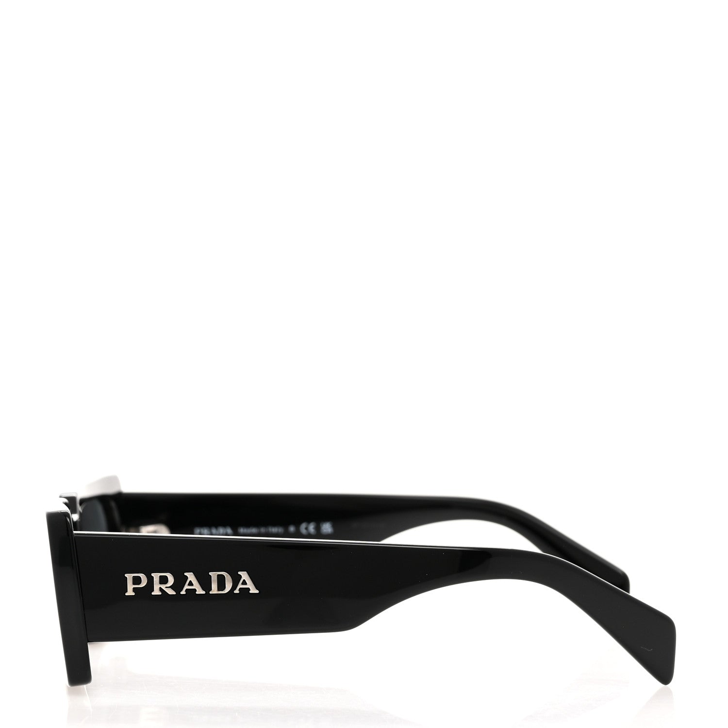 Prada Acetate Sunglasses with Prada Logo SPR A07 Slate Gray 3 of 8