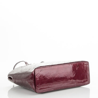 Louis Vuitton Vernis Wilshire MM Rouge Fauviste 4 of 11