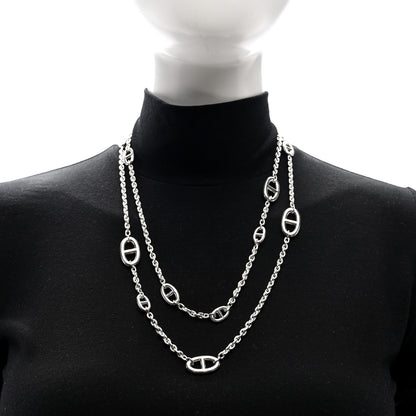 Hermes Sterling Silver Farandole Necklace 120 2 of 4