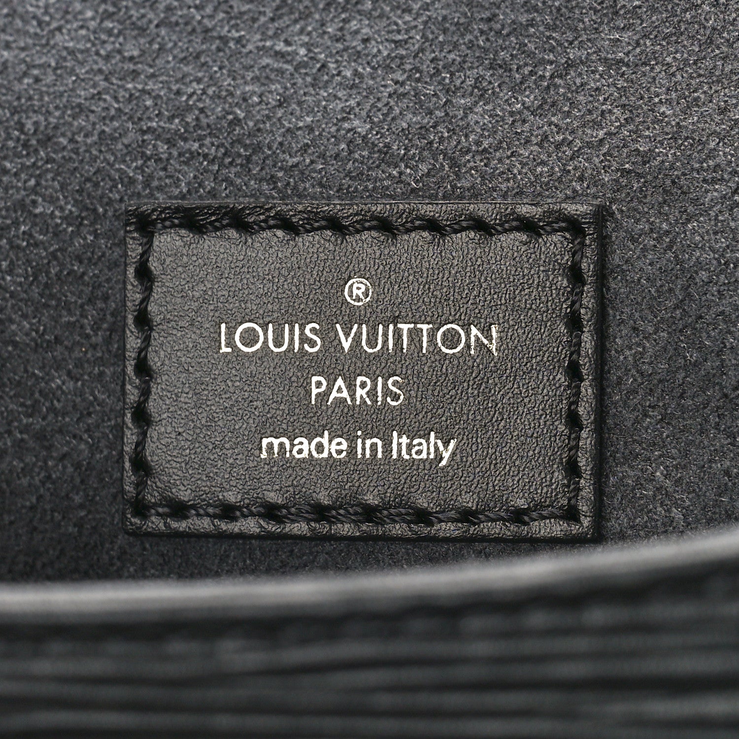 Louis Vuitton LOUIS VUITTON Epi Saumur BB Black 6 of 9