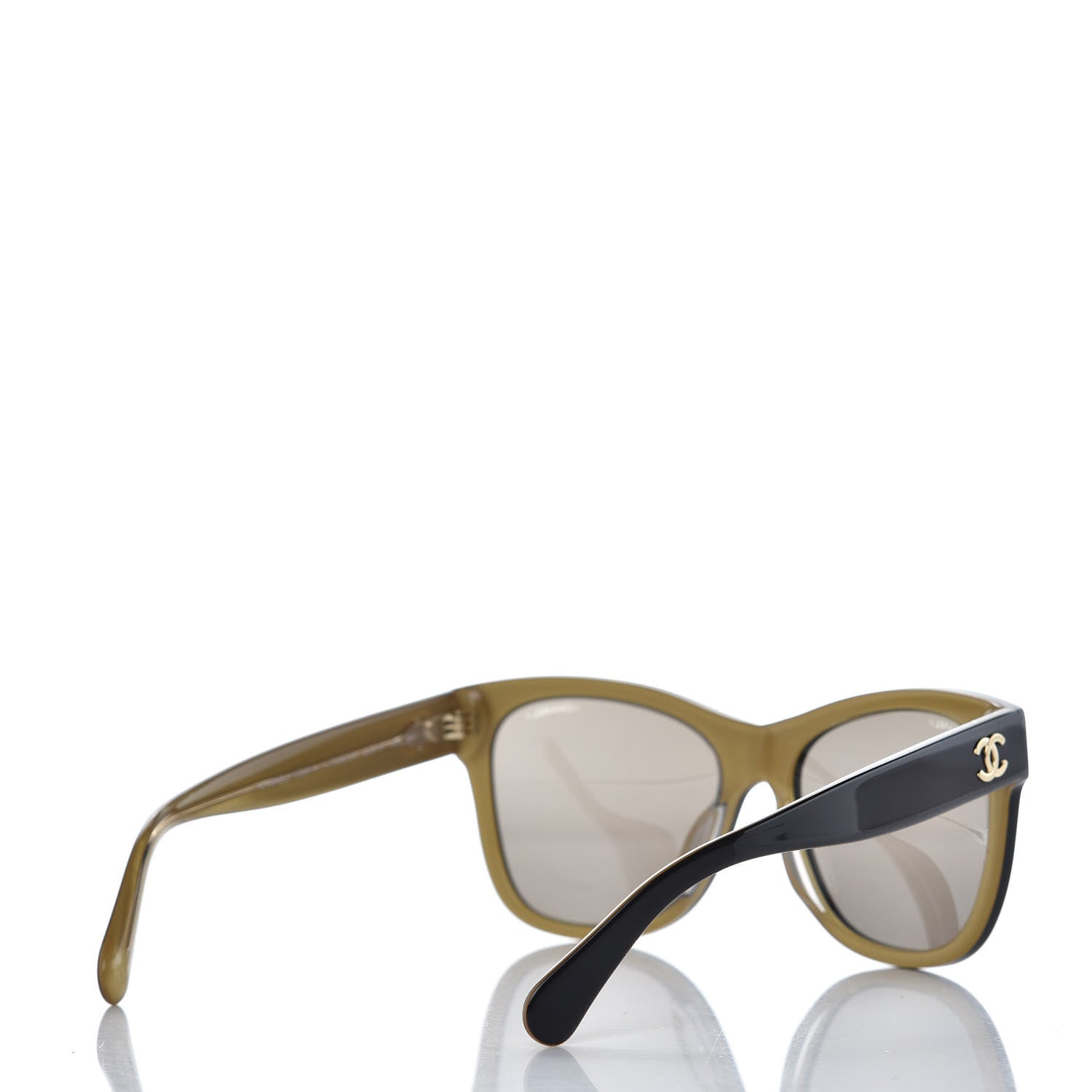 Chanel Acetate Square Sunglasses 5380-A Black 3 of 8