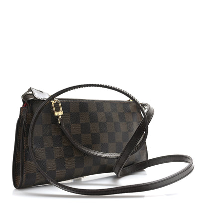 Louis Vuitton Damier Ebene Eva Clutch 3 of 9