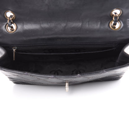 Chanel Calfskin Quilted Wild Stitch Flap Black 5 of 16