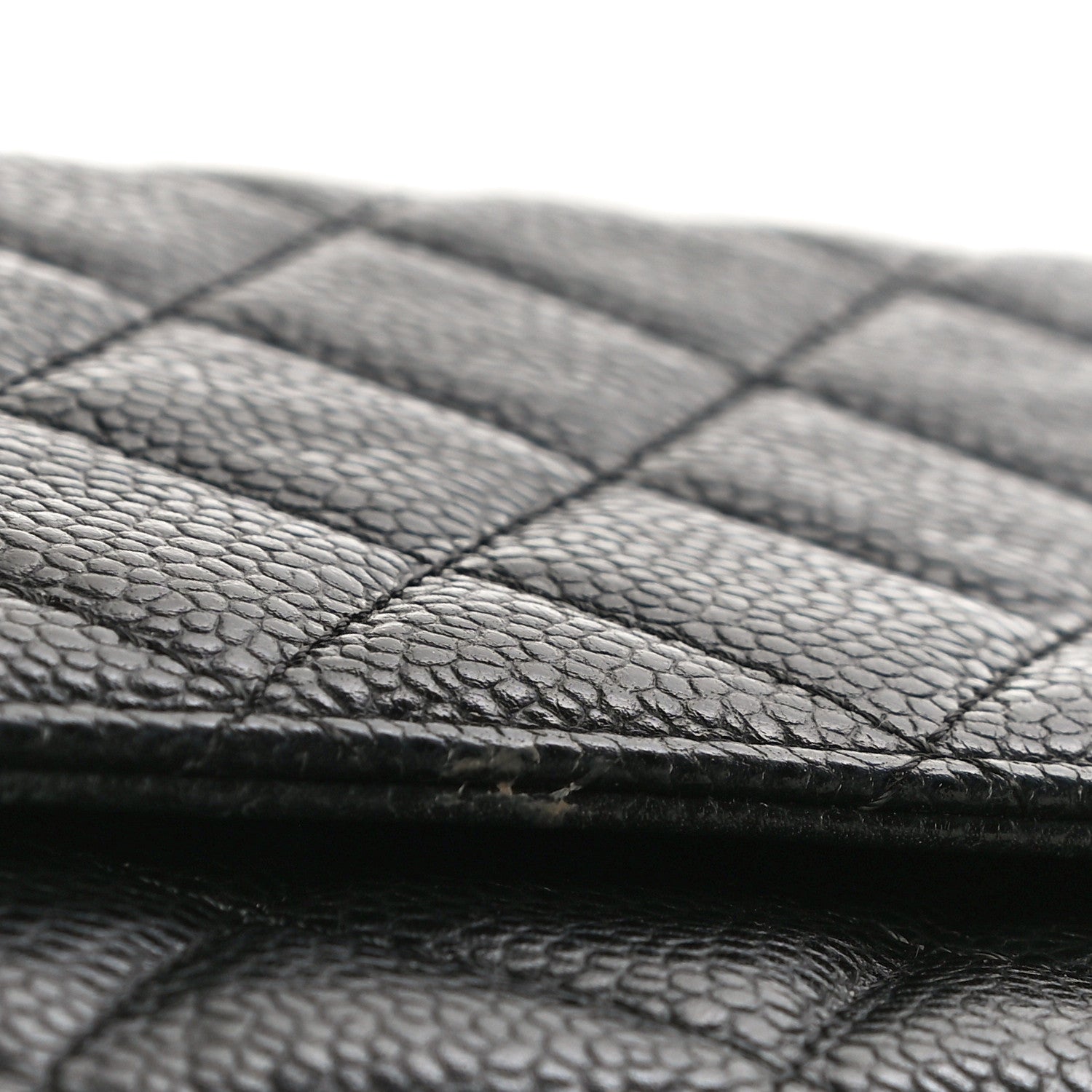 Chanel Caviar Quilted Wallet On Chain WOC Black 12 of 16