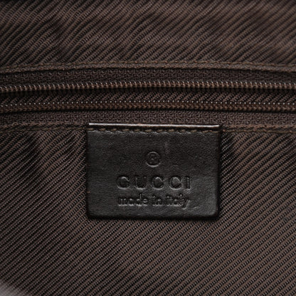 Gucci Monogram Web Jackie O Hobo Dark Brown 6 of 18