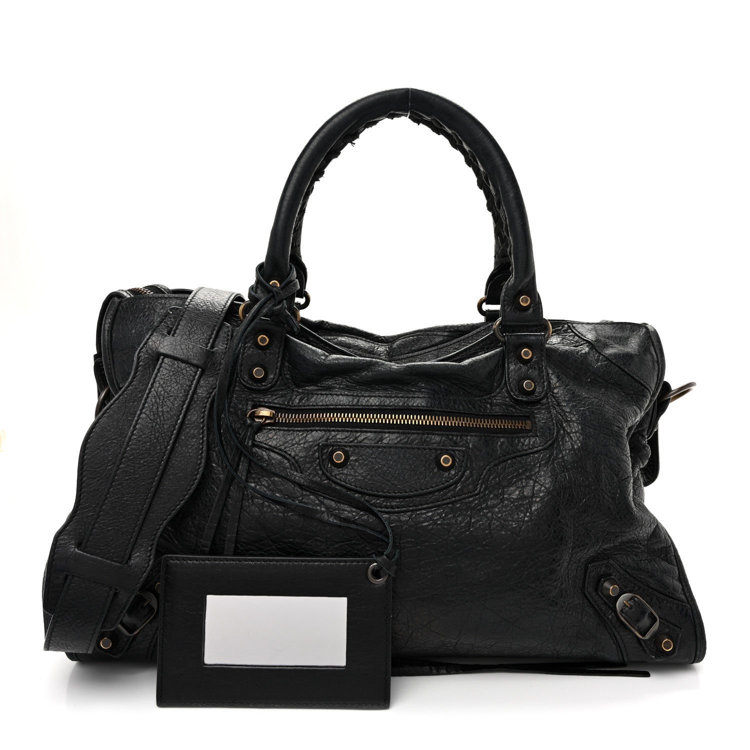 Balenciaga Agneau Classic Hardware City Black Black 3 of 16