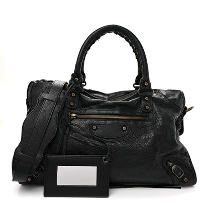 Balenciaga Agneau Classic Hardware City Black Black 3 of 16
