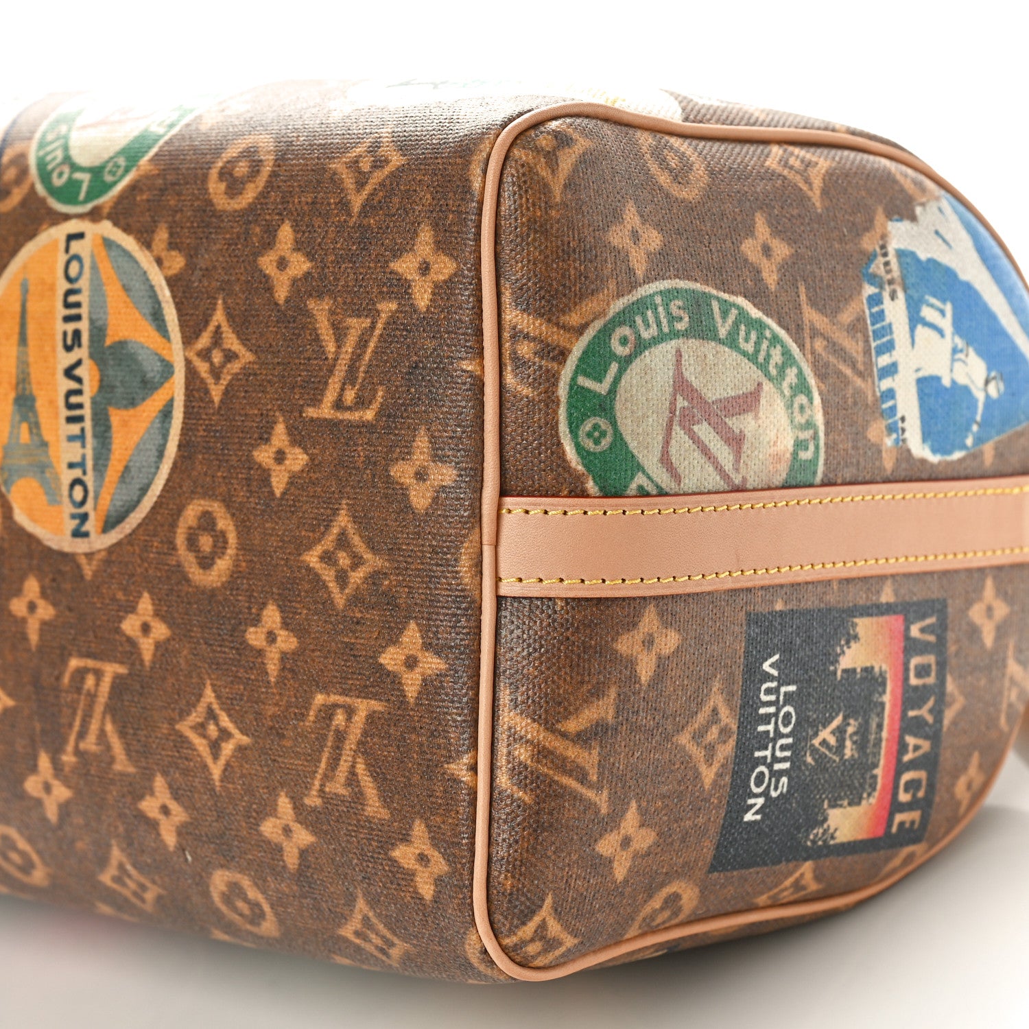 Louis Vuitton Monogram Hotel Labels Speedy Bandouliere 30 1534011