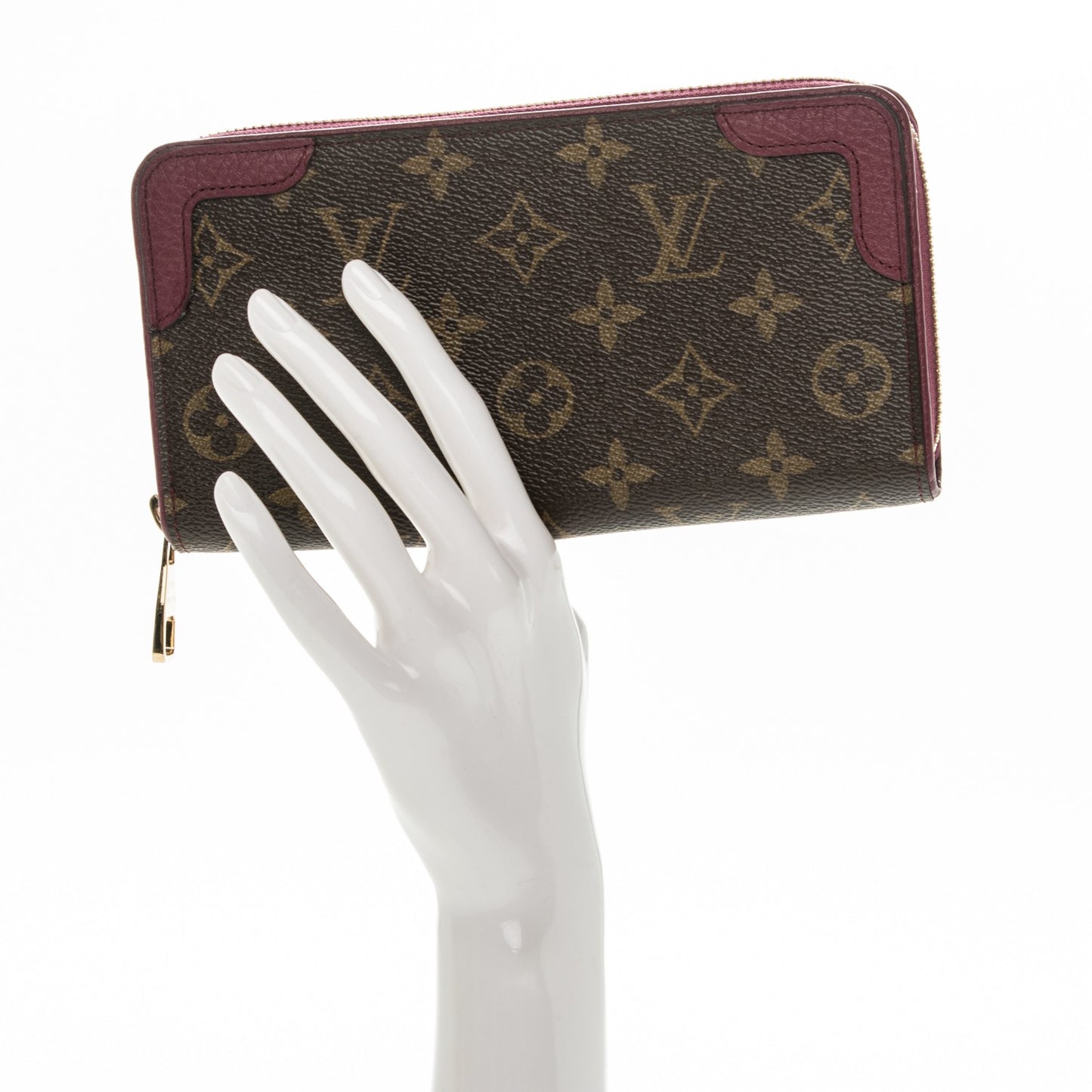 Monogram Zippy Retiro Wallet Aurore