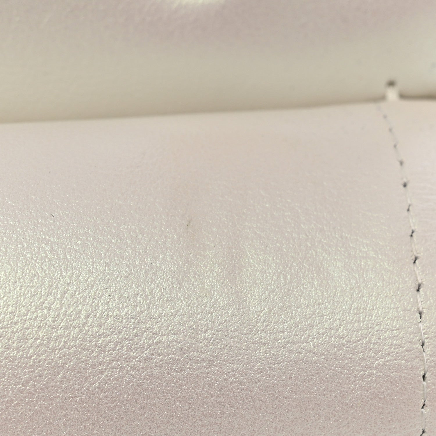 Chanel Iridescent Calfskin Quilted Medium Double Flap White 12 of 13