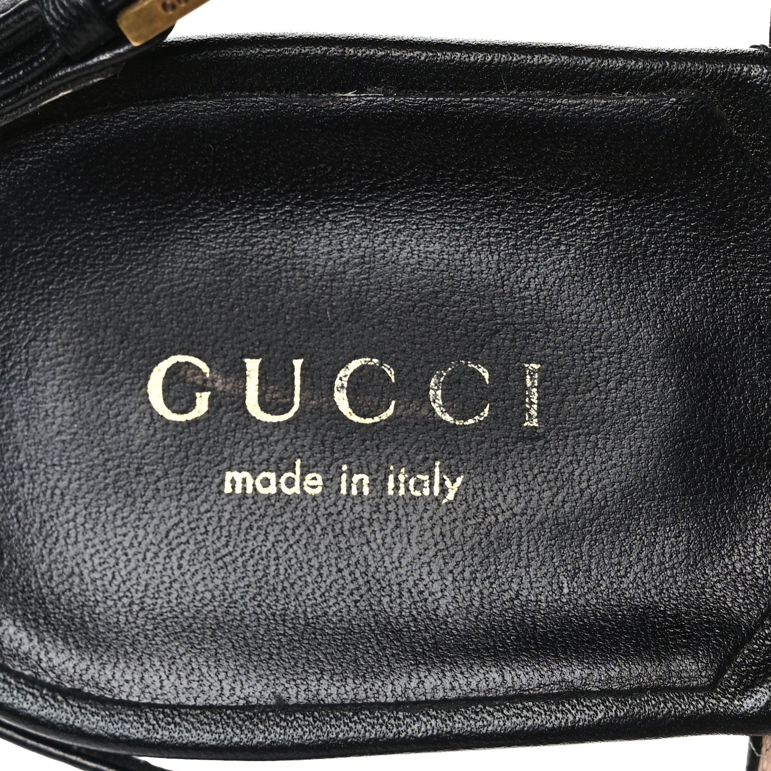 Gucci Nappa Matelasse Double G 35mm Thong Sandals 38 Black 6 of 7