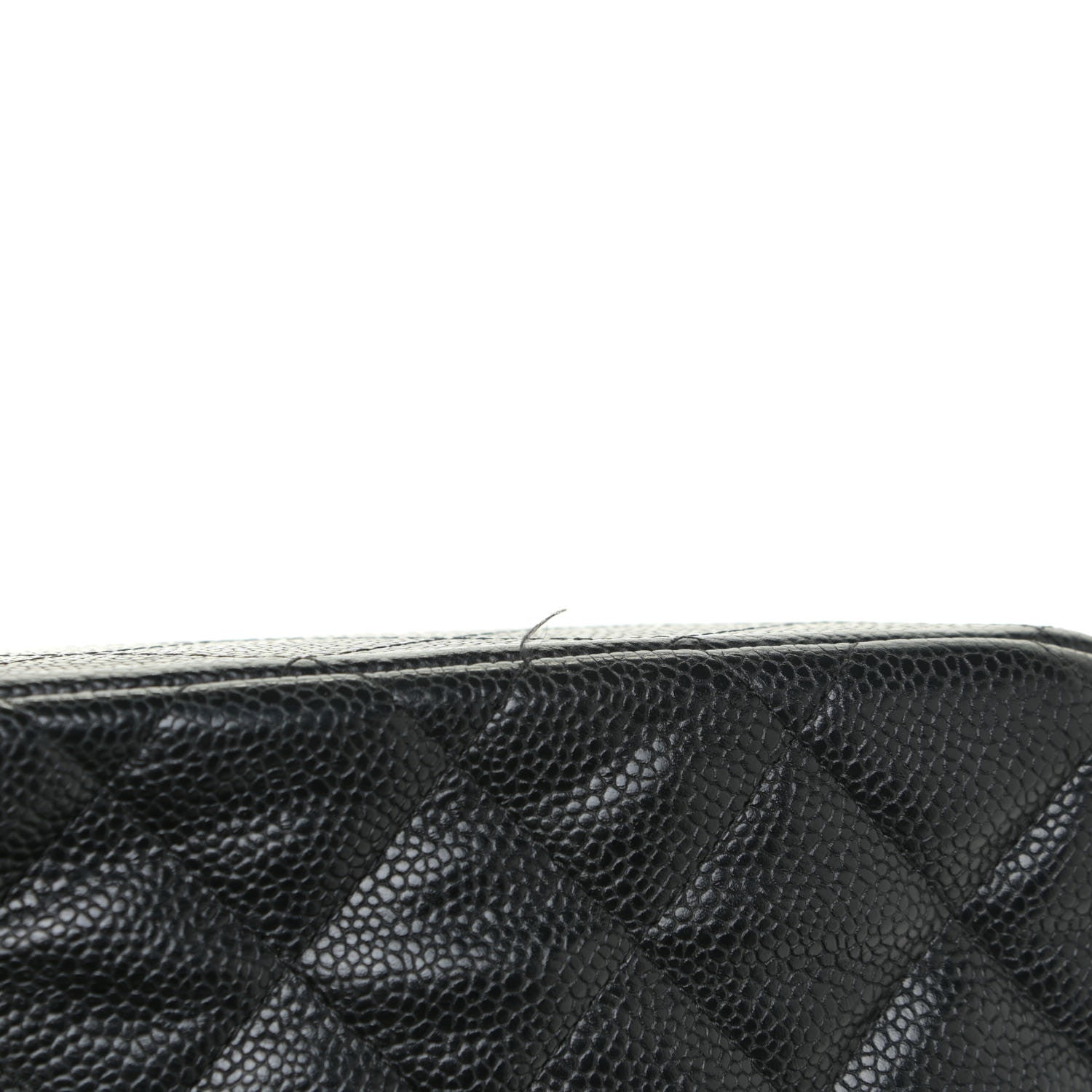 Chanel Caviar Quilted Jumbo Double Flap Black 12 of 17