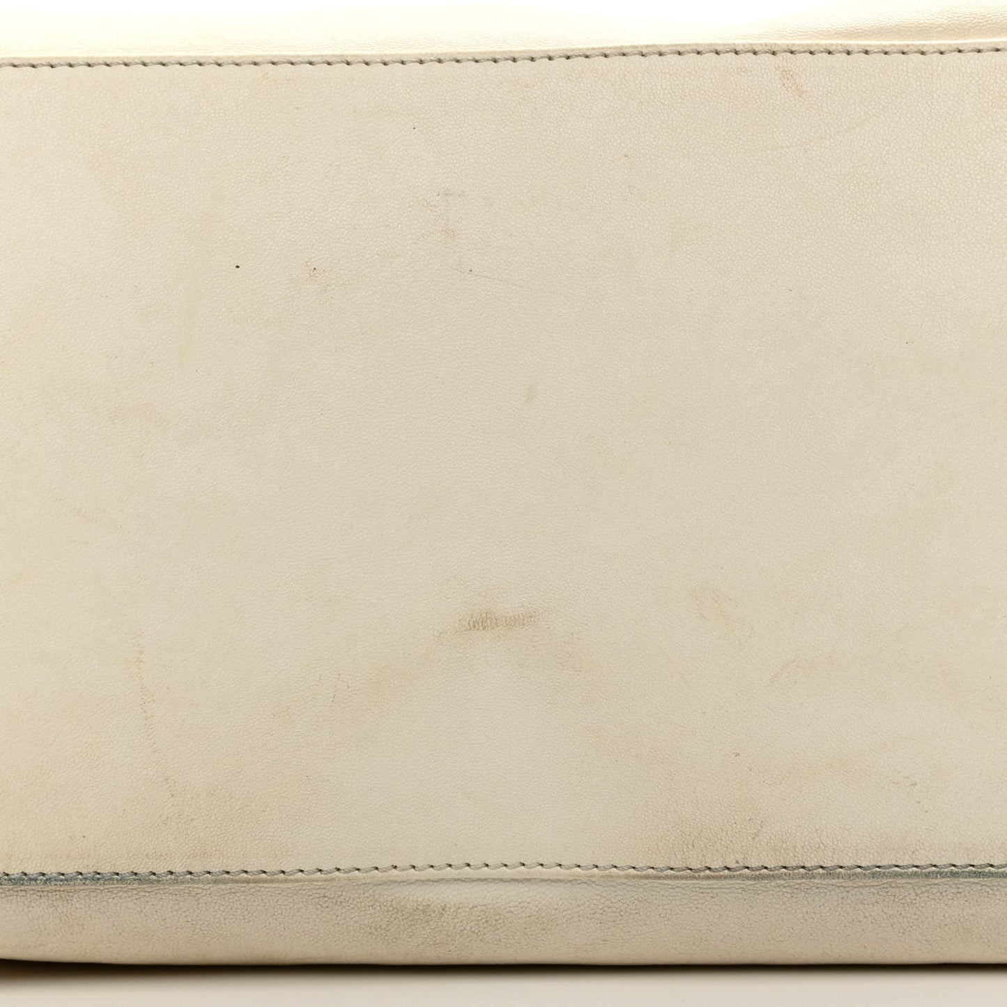 Lambskin Pearl Obsession Tote White
