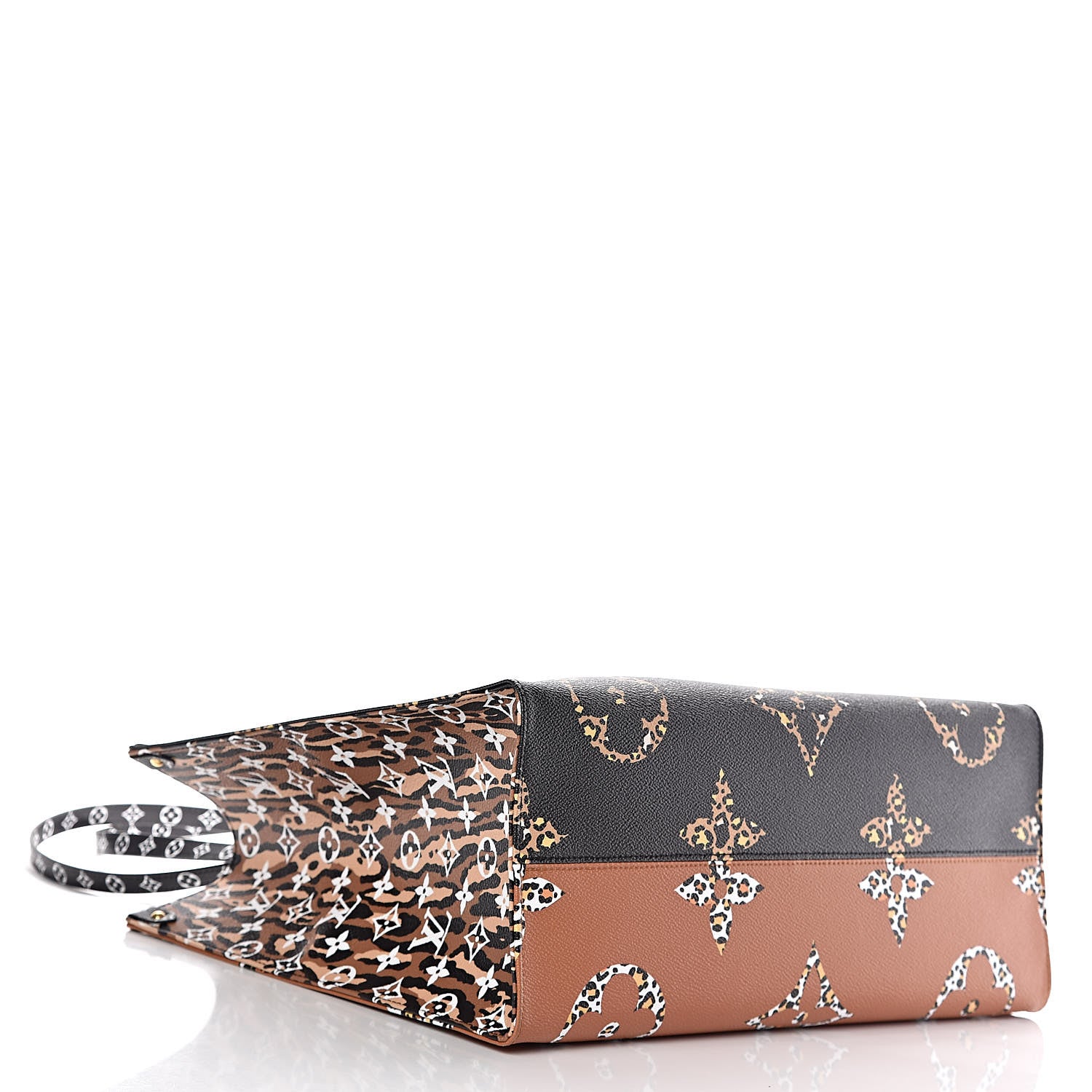 Louis Vuitton Monogram Giant Jungle Onthego GM Black 4 of 14