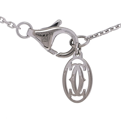 Cartier 18K White Gold Diamond XS D'Amour Pendant Necklace 4 of 6